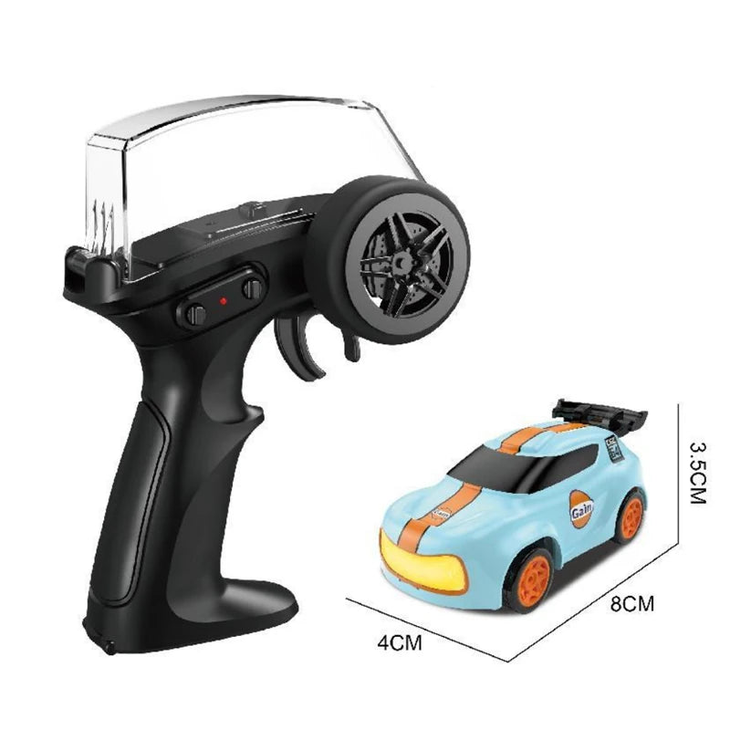 1:64 Mini RC Drift Car – Desktop High-Speed Racing Car 2.4G