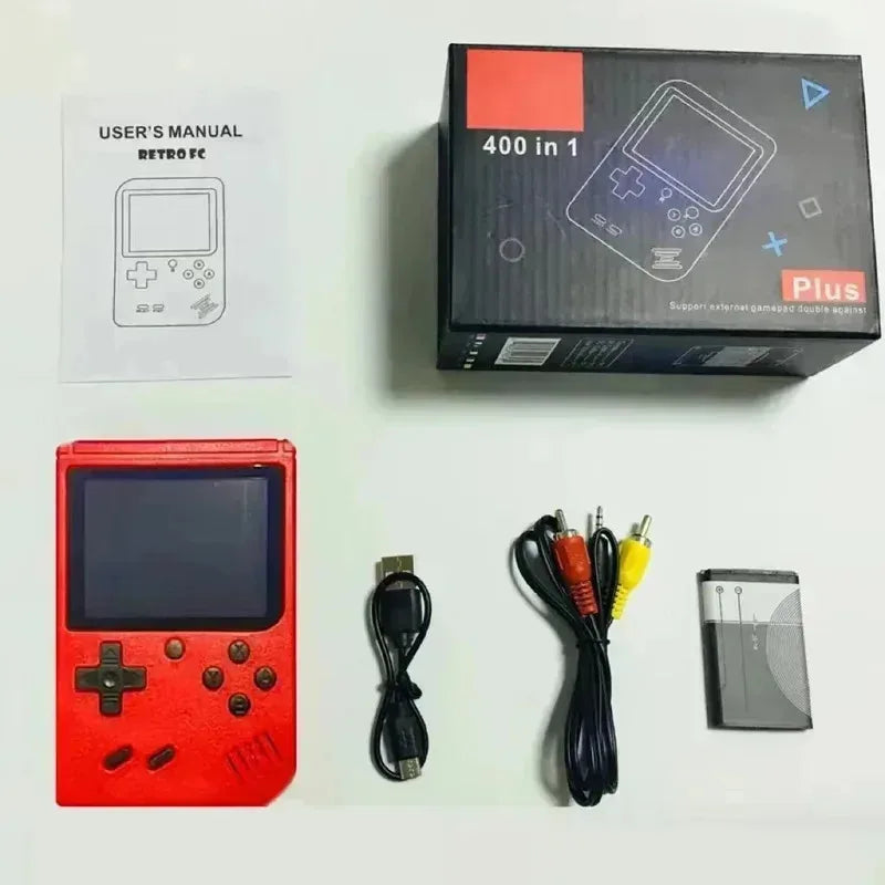 Red Retro Handheld Console