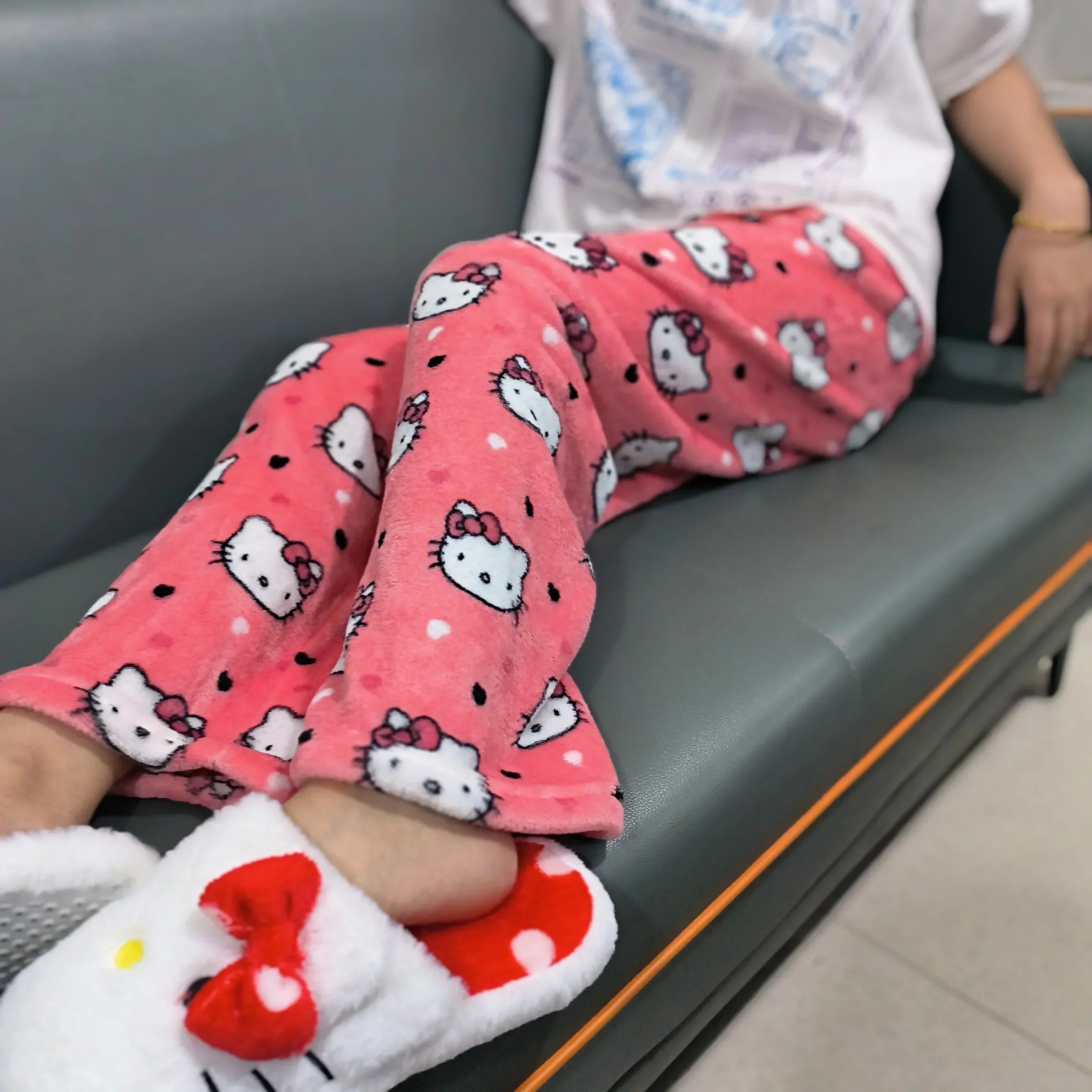 Hello Kitty Fleece Pajama Pants
