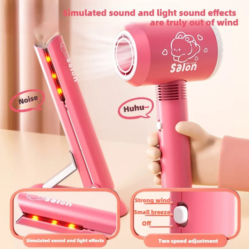 Girls Beauty Salon Set – Pretend Hair & Makeup Play Kit