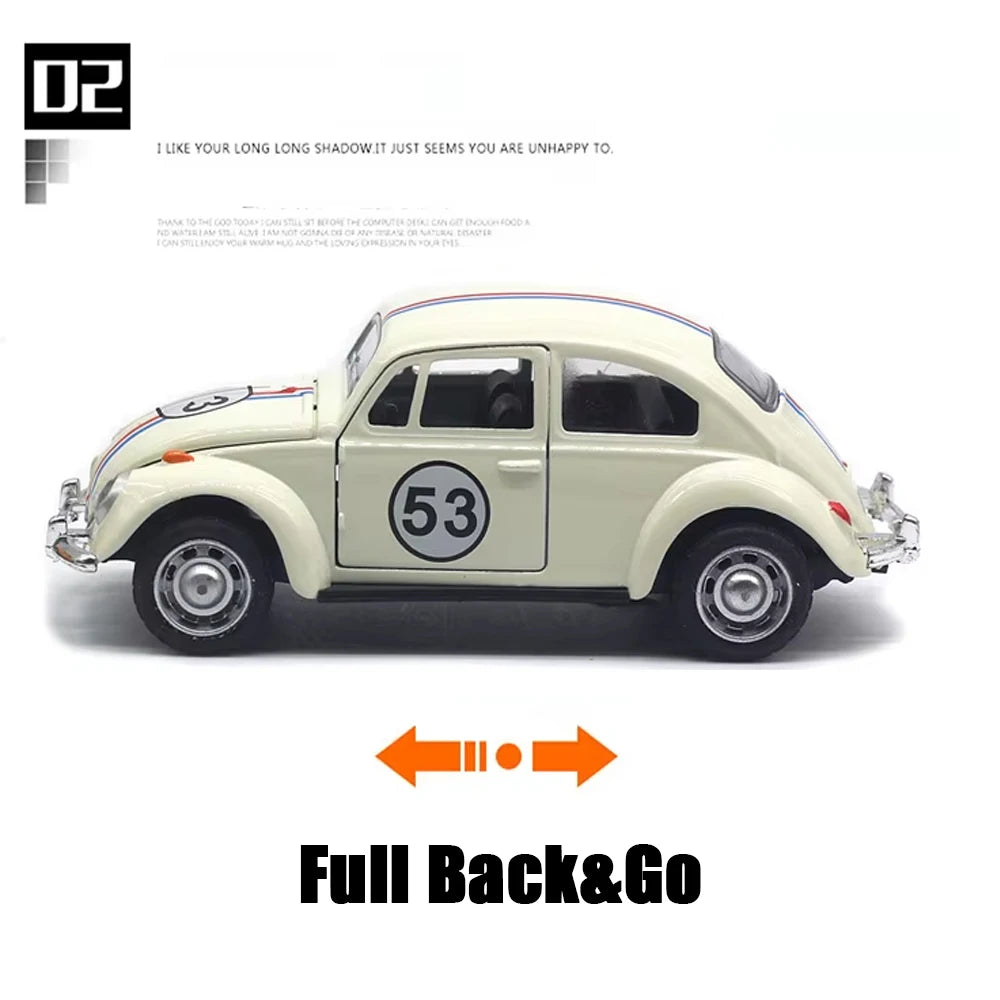 1:32 Vintage Die-Cast Racing Car – Classic Pull-Back Toy for Kids & Collectors