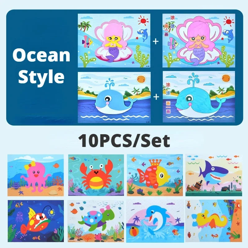 3D EVA Foam Sticker Kit