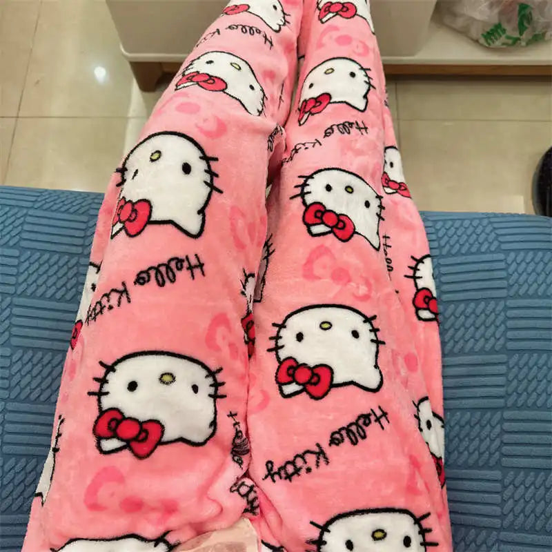 Hello Kitty Fleece Pajama Pants