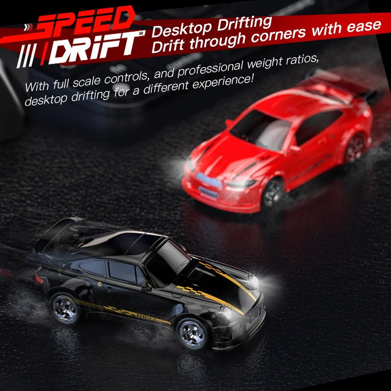 2026 KF20 1:64 Drift RC Car – Mini Four-Wheel Remote-Controlled Racing Car