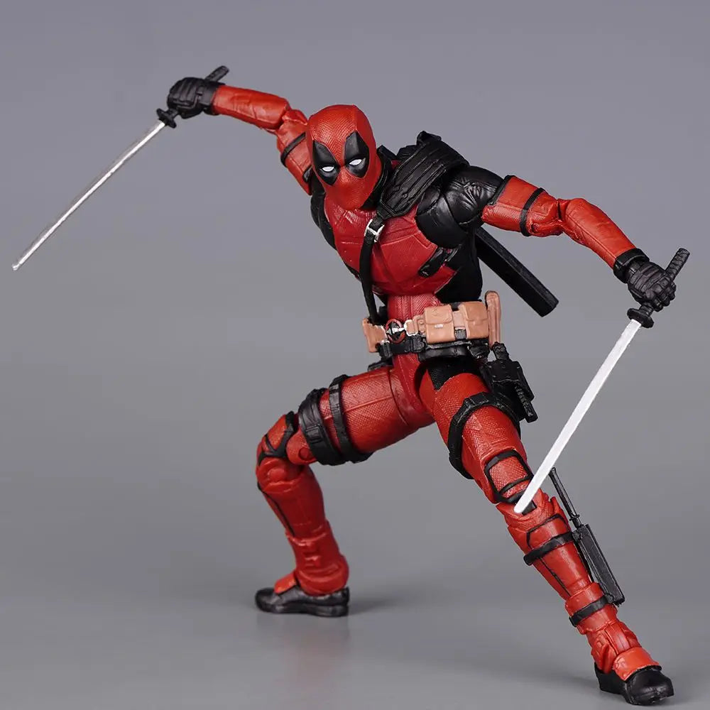 Deadpool & Wolverine PVC Action Figure Set – X-Men Joint Movable Models 16cm