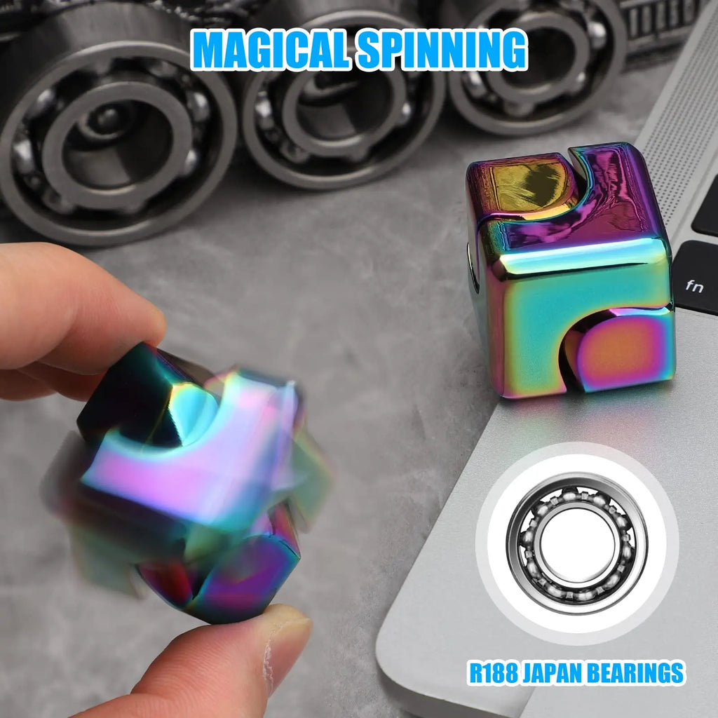 Metal Cube Fidget Spinner