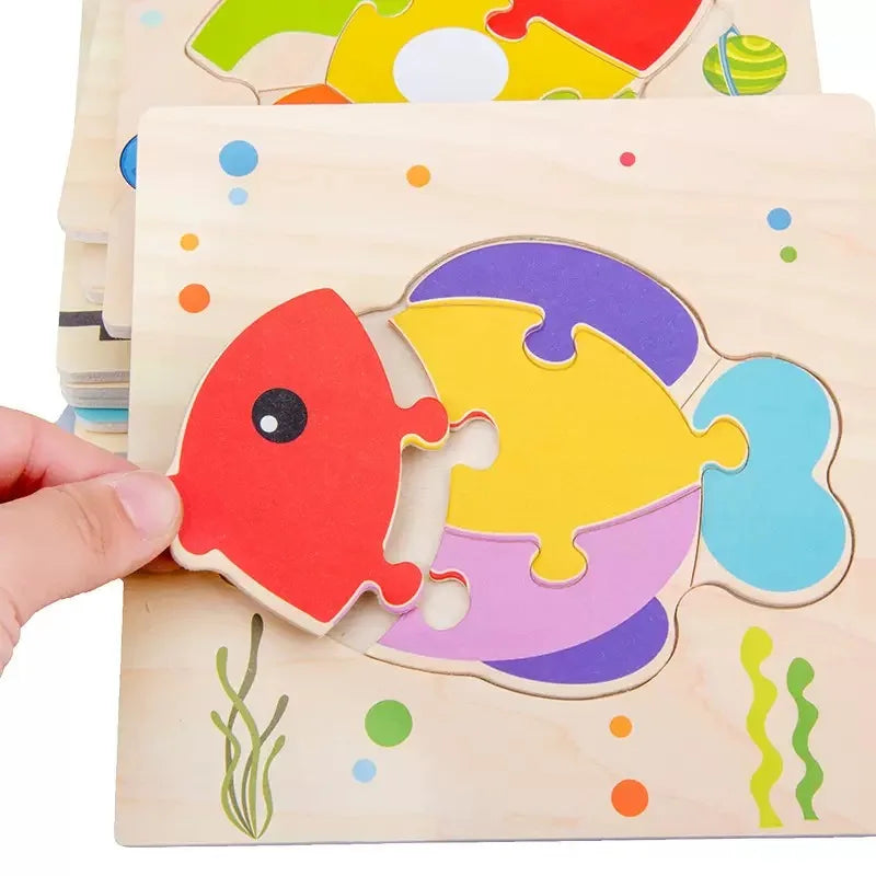 Educational 3D Jigsaw