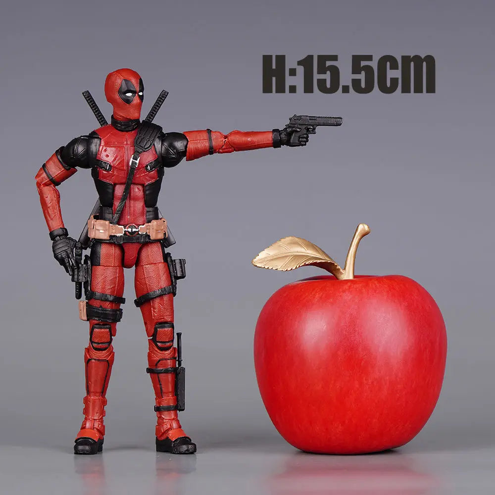Deadpool & Wolverine PVC Action Figure Set – X-Men Joint Movable Models 16cm