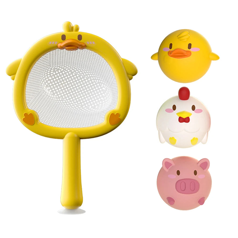 LED Light-Up Luminous Animal Bath Toy (1Pc)