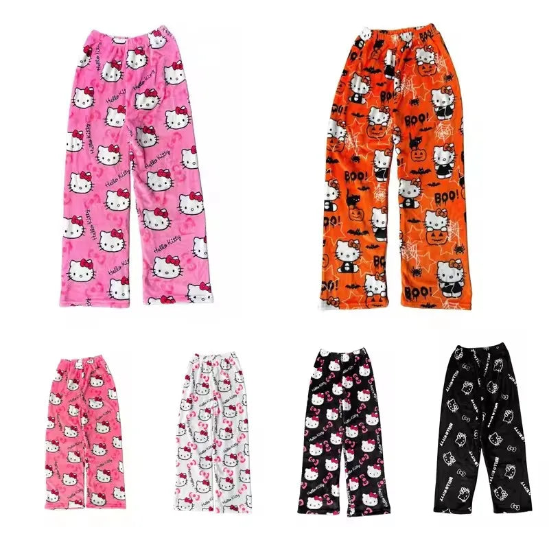 Hello Kitty Plush Pajama Pants