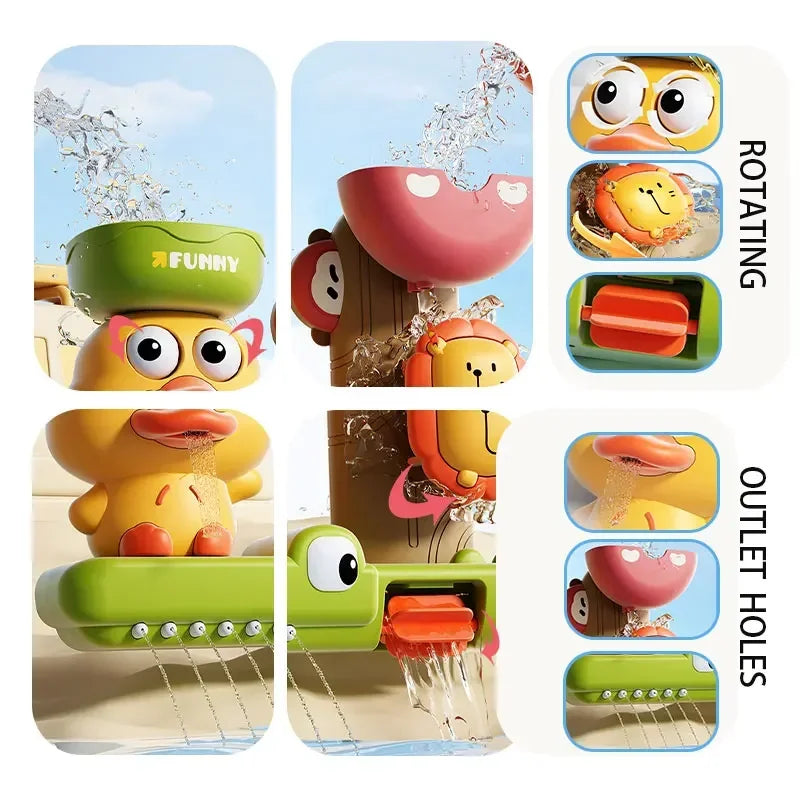 Baby Bath Toy Waterwheel Set (1Pc)