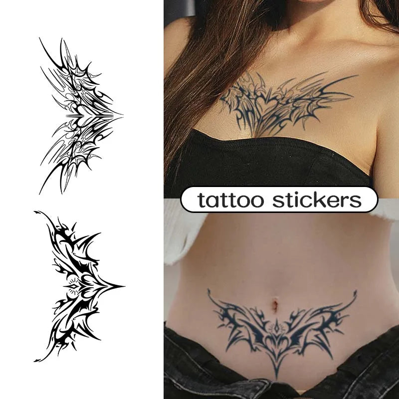 Charming Thorn Temporary Tattoo Sticker (1Pc)