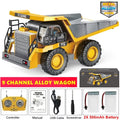 4WD Remote Control Excavator & Dump Truck – Alloy Construction RC Vehicle