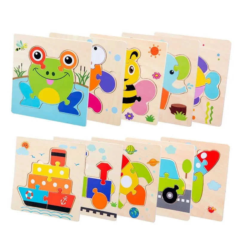Educational 3D Jigsaw