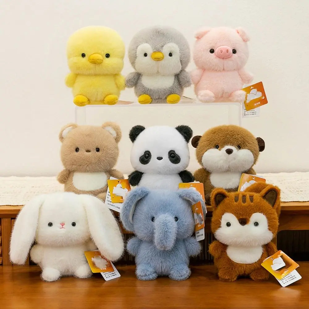 16cm Plush Companion Doll – Capybara & Elephant Soft Stuffed Animal Pillow