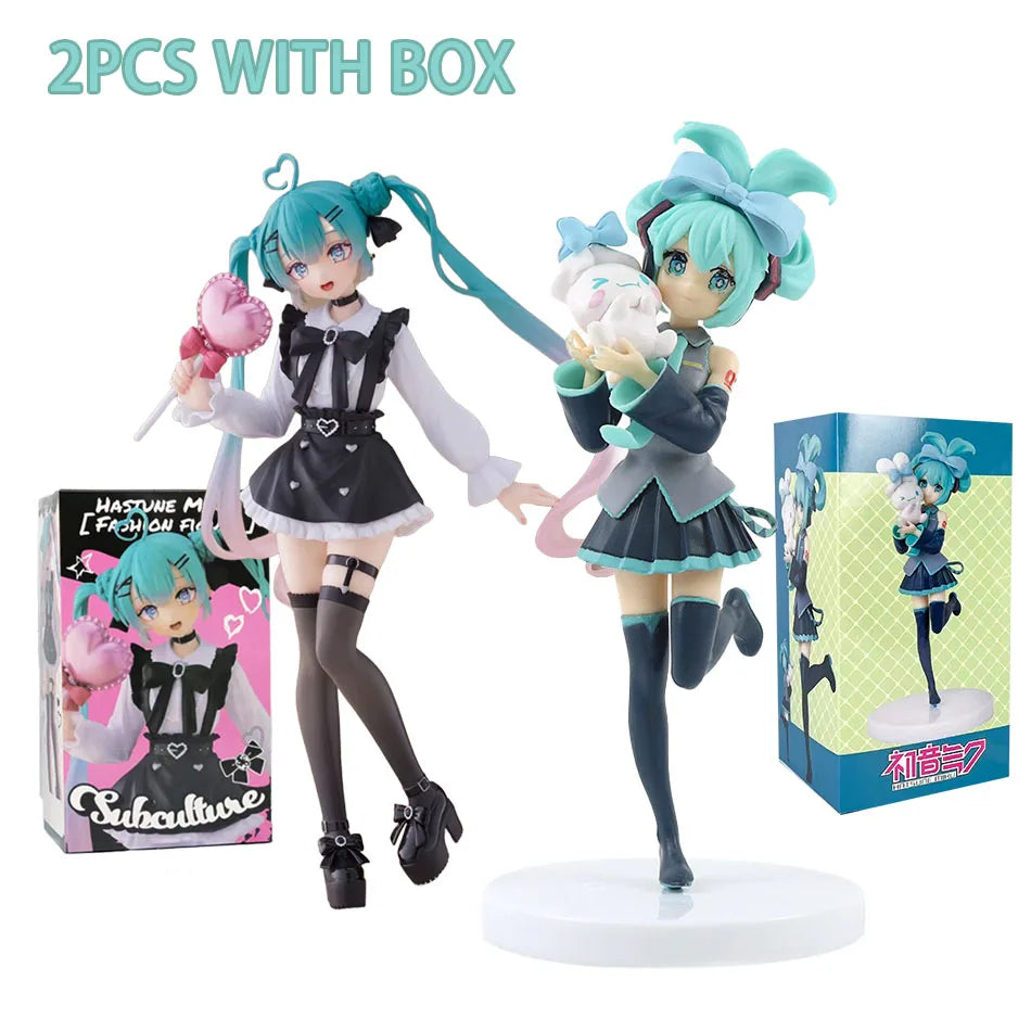 Hot Kawaii Hatsune Miku Anime Figure – Fashion Subculture PVC Action Doll