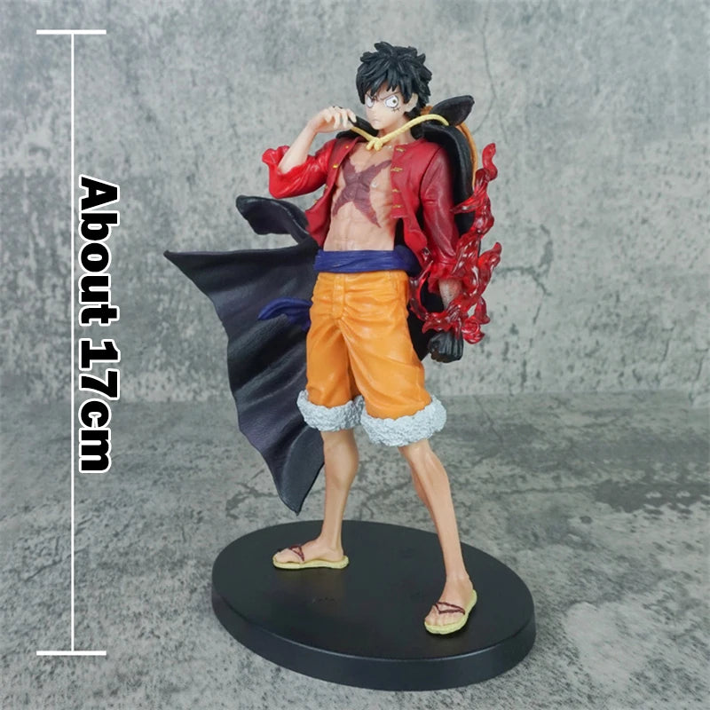 17CM One Piece Monkey D. Luffy Anime Action Figure – PVC Collectible Model Doll