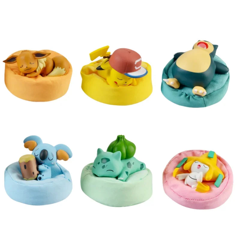Pokémon Starry Dream Series PVC Action Figure Set – Pikachu, Eevee & Friends