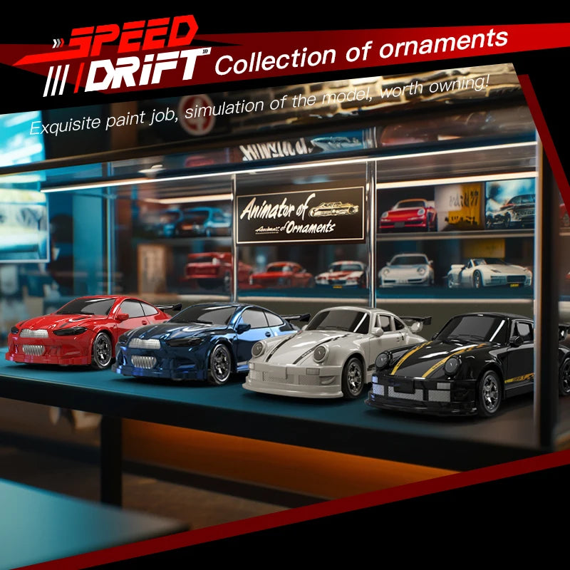 2026 KF20 1:64 Drift RC Car – Mini Four-Wheel Remote-Controlled Racing Car