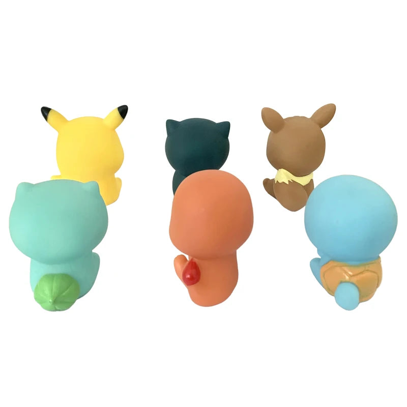 Pokémon Squeak & Float Bath Toys (6Pc Set)