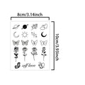 Waterproof Temporary Tattoo Sticker (1Pc)