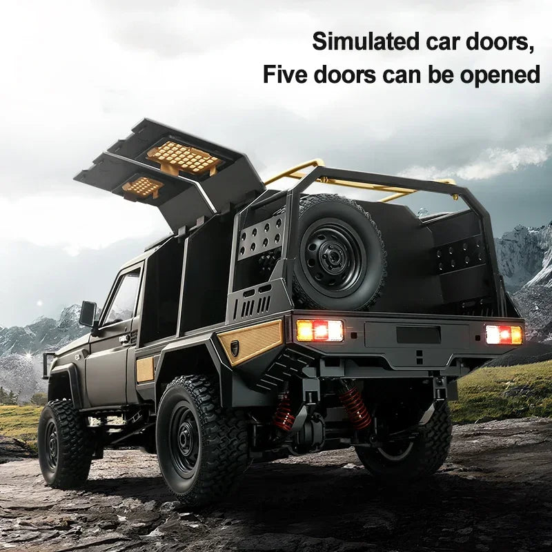 MN82S 1/12 Full-Scale RC Crawler – 4WD Remote Control Off-Road Pickup Truck