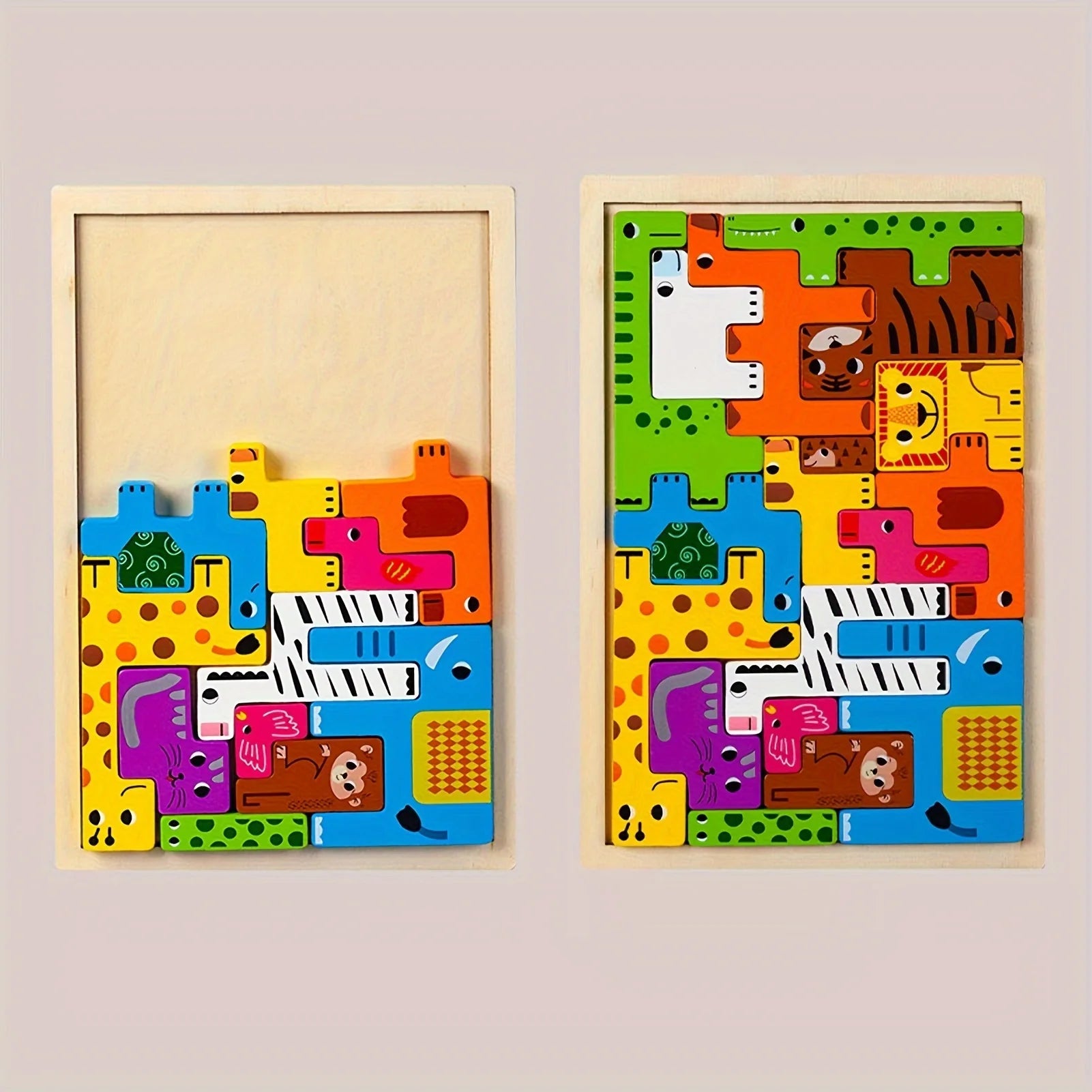 Kids Block Puzzle Set