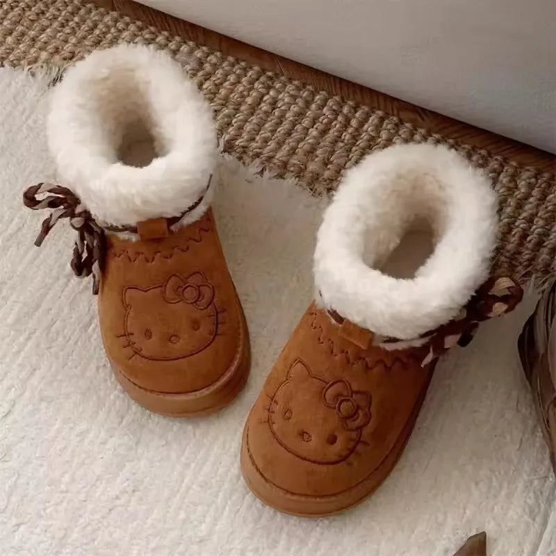 Hello Kitty Cozy Winter Snow Boots