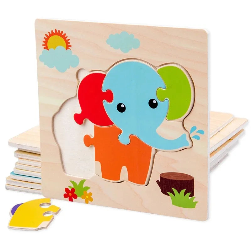 Educational 3D Jigsaw