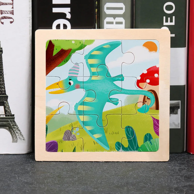 11x11 Wooden Tangram