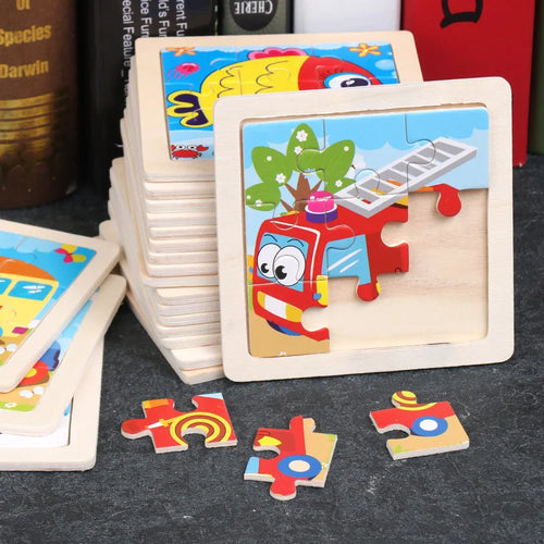 11x11 Wooden Tangram