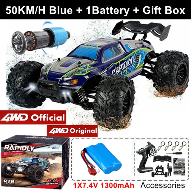 4WD High-Speed RC Buggy Truck – Off-Road 4x4 Drift Racer