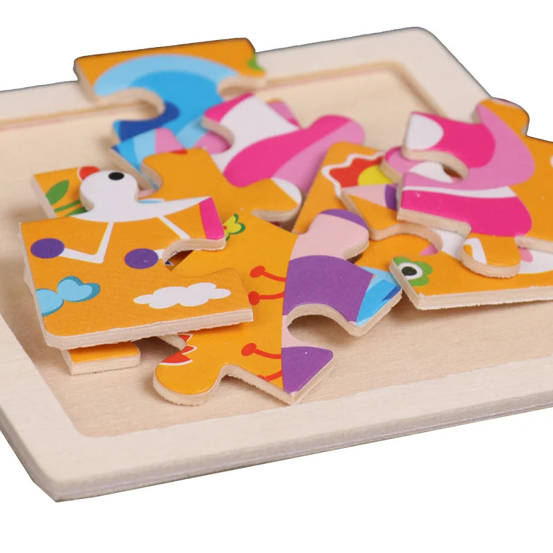 11x11 Wooden Tangram