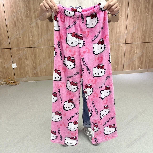 Hello Kitty Plush Pajama Pants