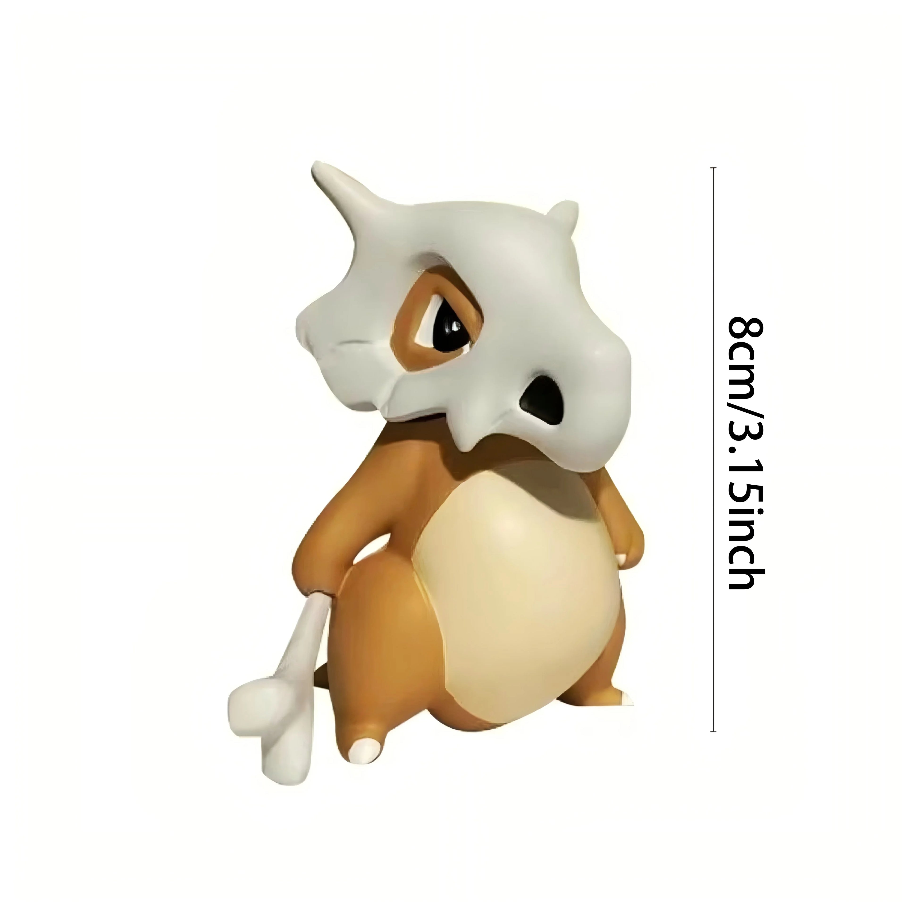 Pokémon 8cm Pocket Monster Action Doll – Cute Car Charm & Collectible Decoration