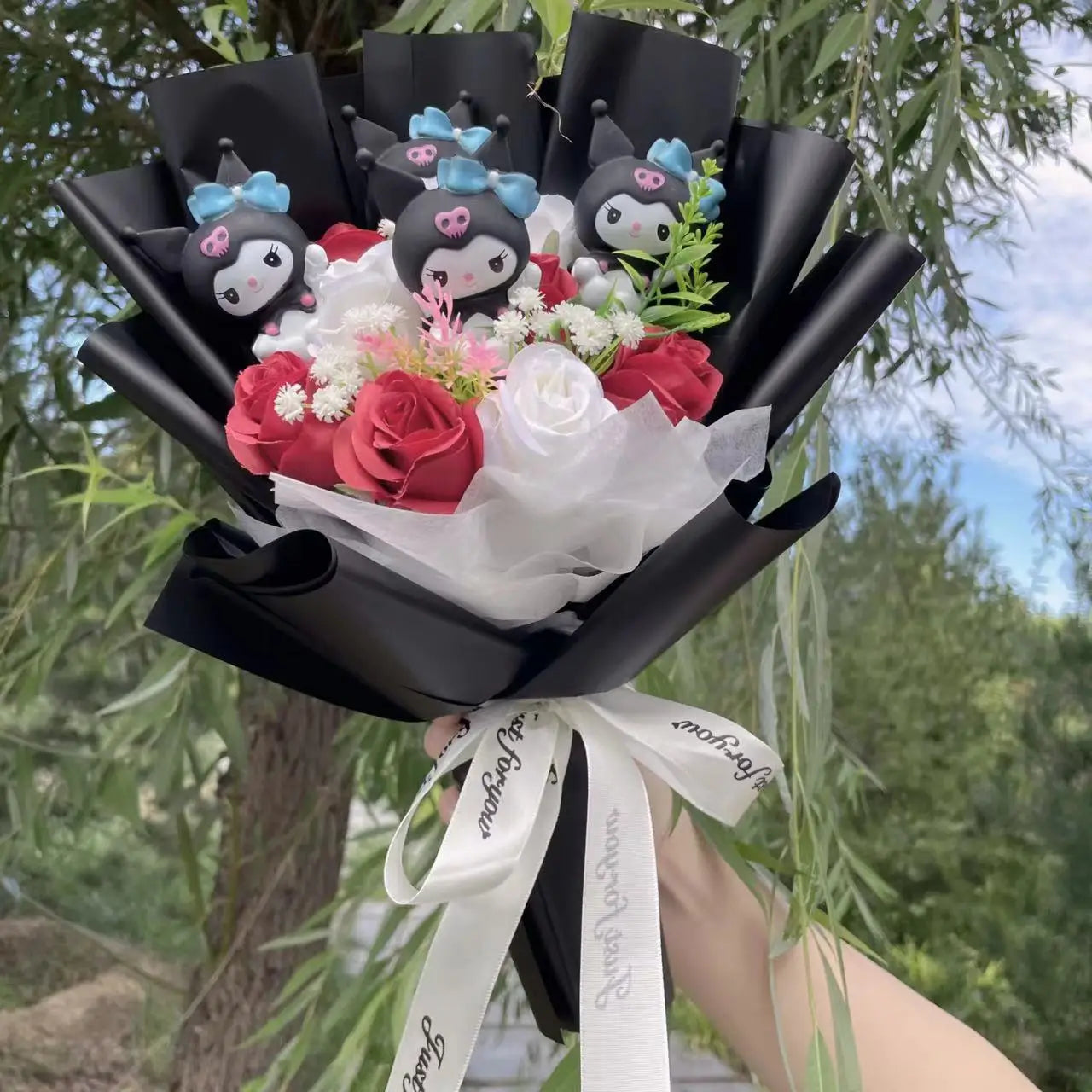 Kawaii Hello Kitty Plush Doll Bouquet – Creative Gift for Any Occasion