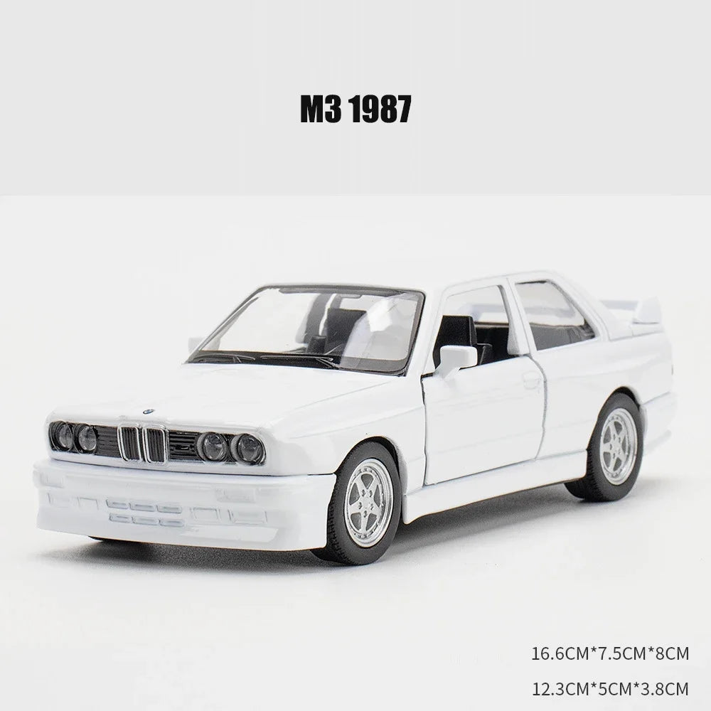 1:36 M3 1987 Diecast Alloy Car – Pull Back Sports Car Model Toy