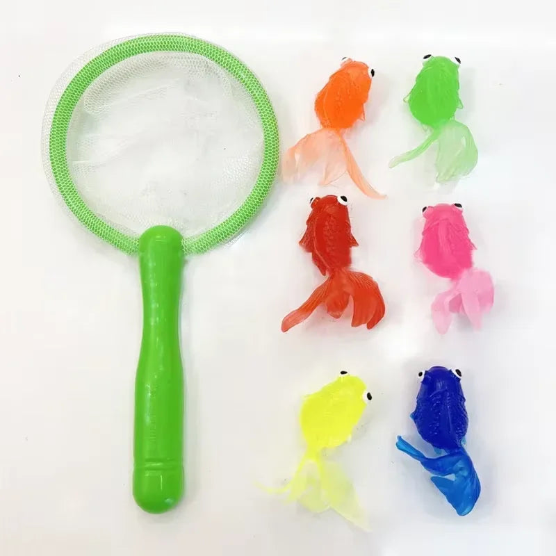 Marine Life Fishing Bath Toy Set (1Pc)