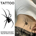 Spider Temporary Tattoo Sticker (1Pc)