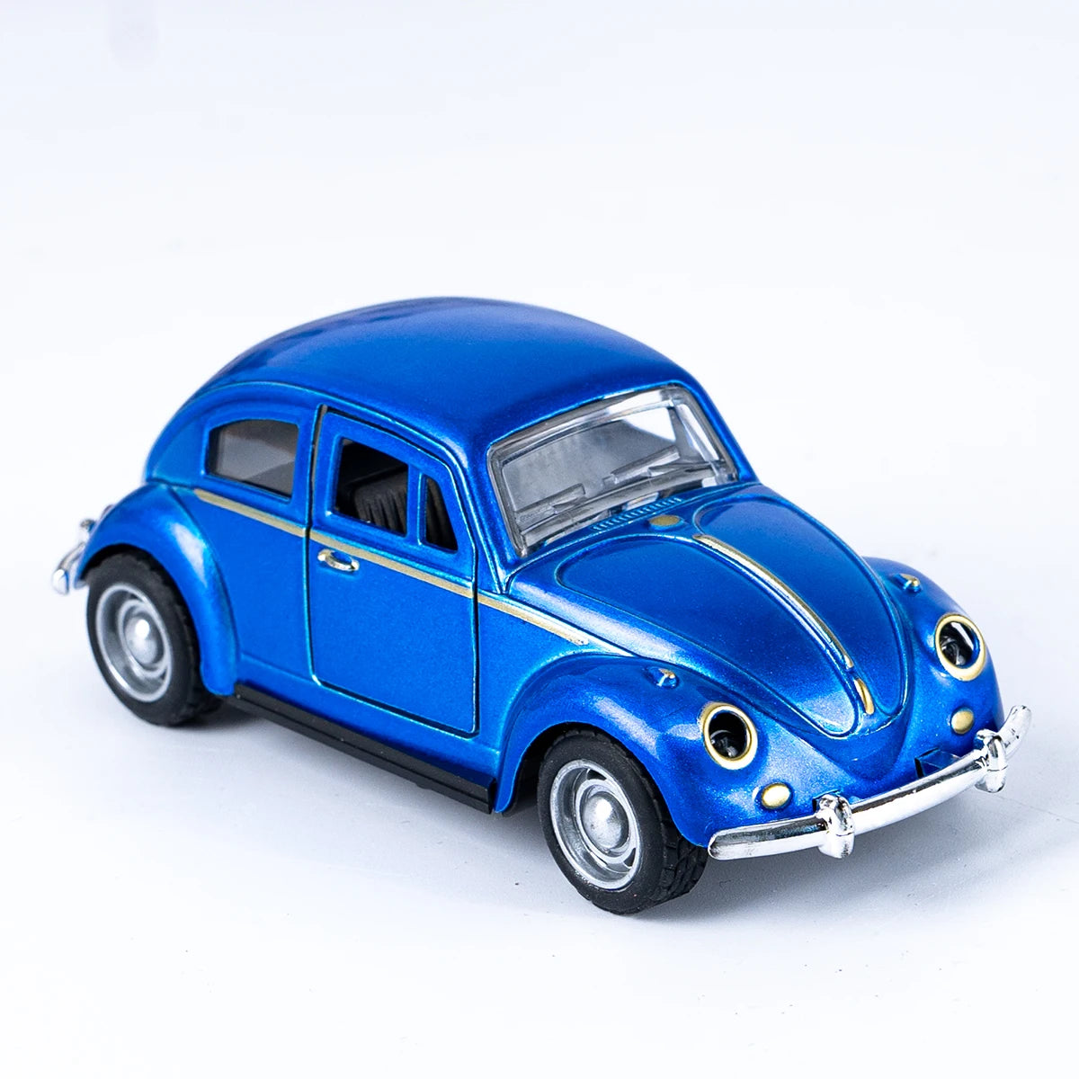 1:36 Classic Alloy Retro Beetle Car – Mini Double Door Collectible Vehicle