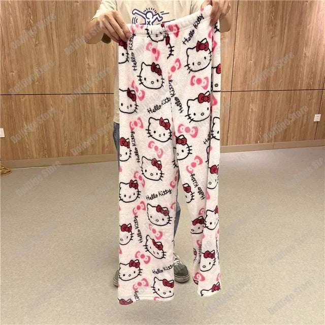 Hello Kitty Plush Pajama Pants