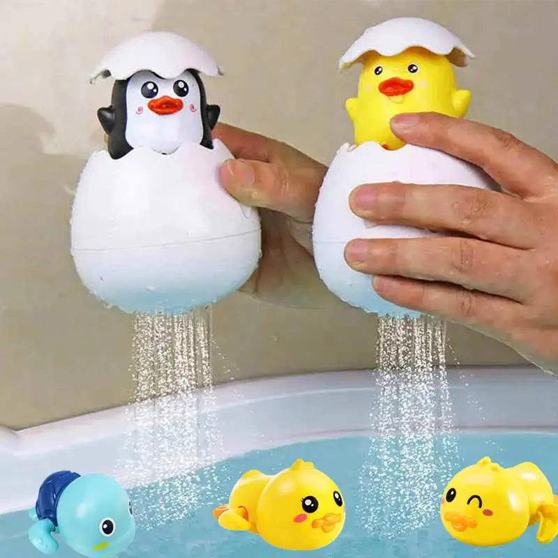 Penguin & Duck Water Spray Bath Toy (1Pc)