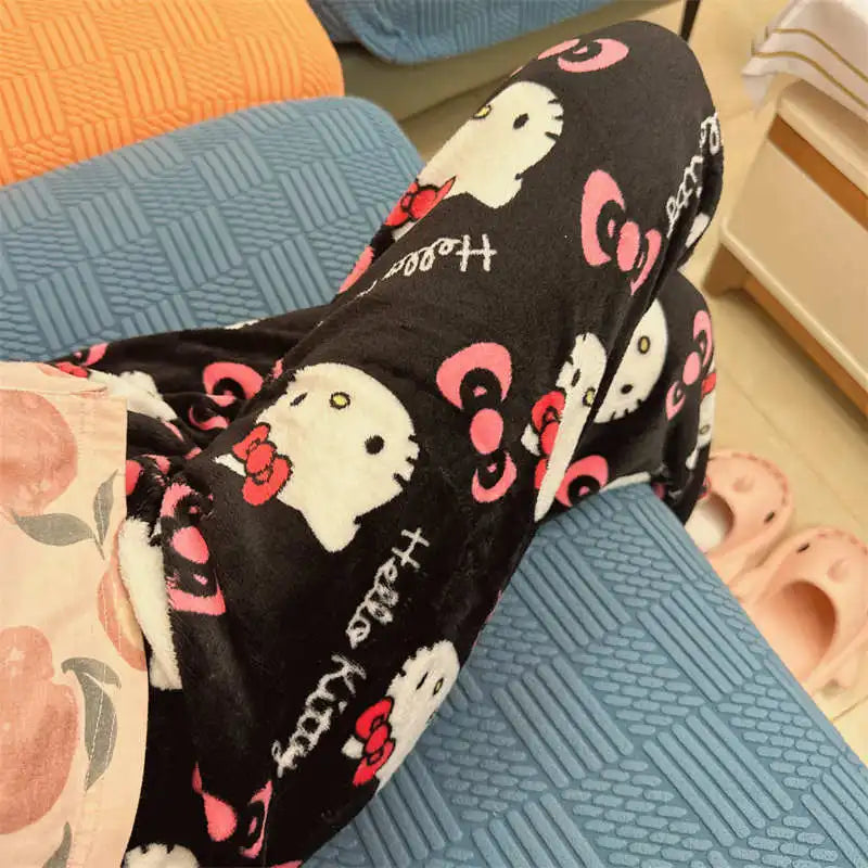 Hello Kitty Fleece Pajama Pants