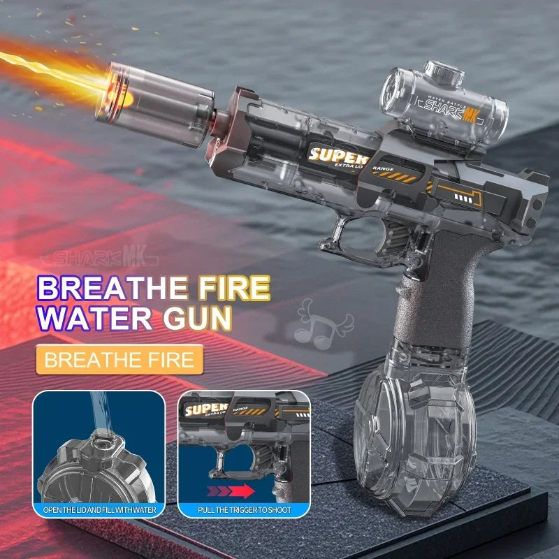 Electric Water Blaster with Light Effects