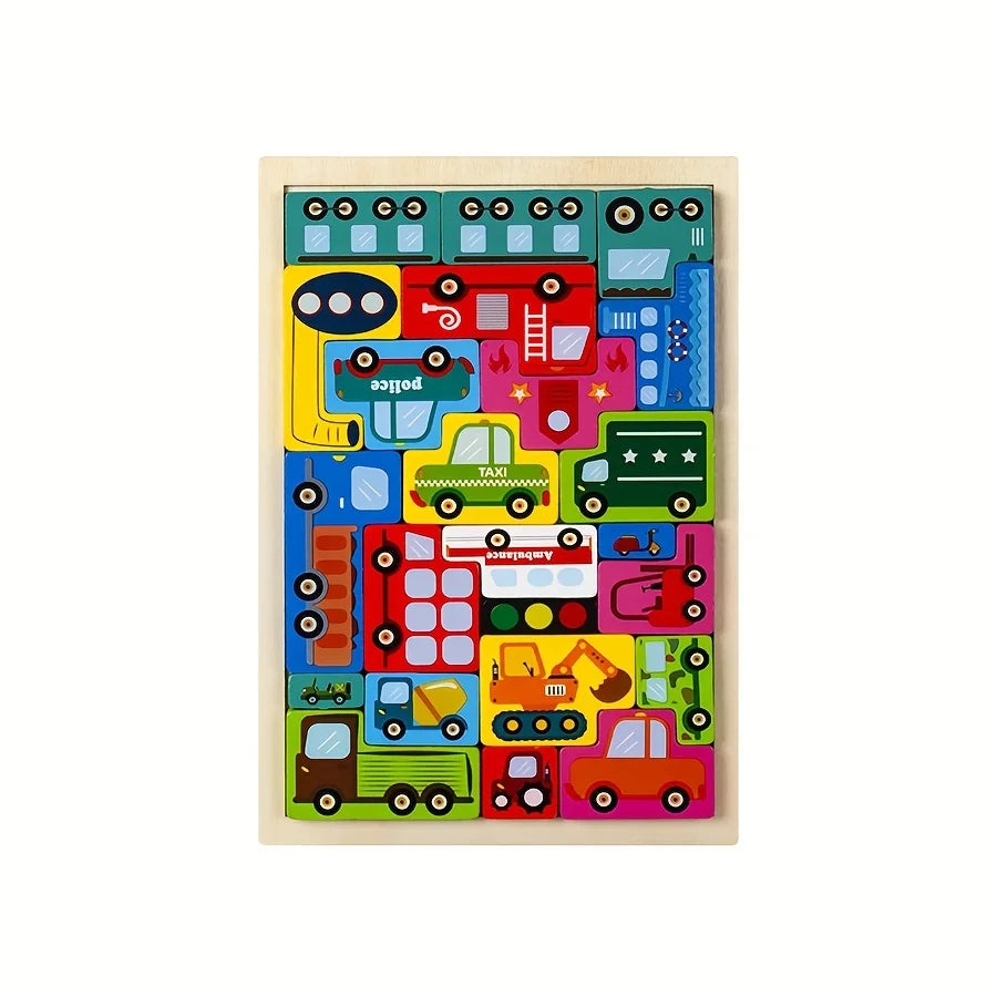 Kids Block Puzzle Set
