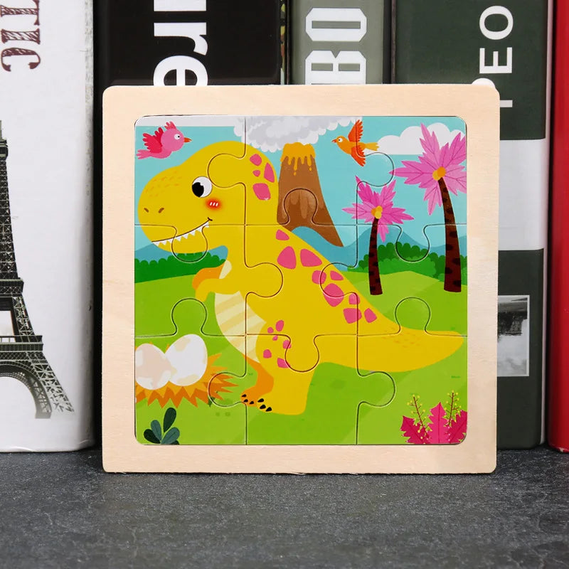 11x11 Wooden Tangram