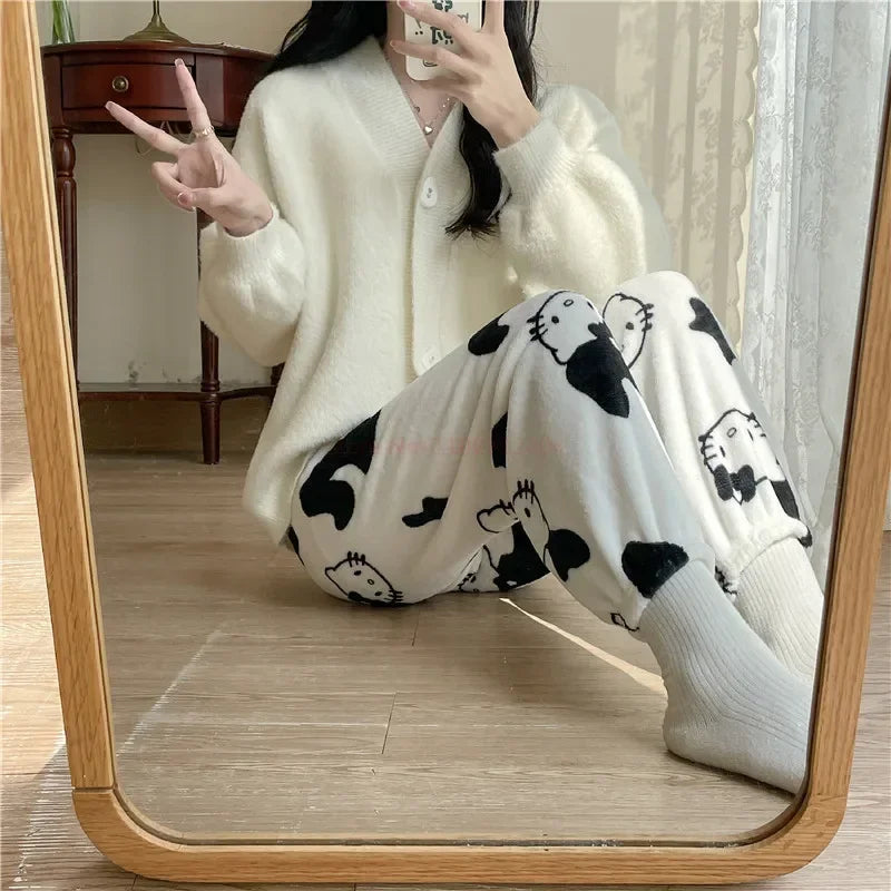 Hello Kitty Plush Pajama Pants