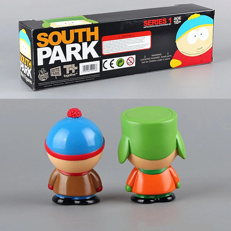 6cm 5PCS South Park Action Figure Set – Stan, Eric & Friends PVC Collectible Dolls