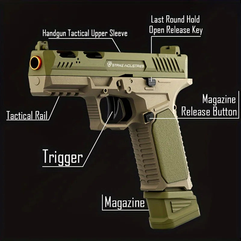 Tactical Soft Dart Blaster – Shell Ejection Action