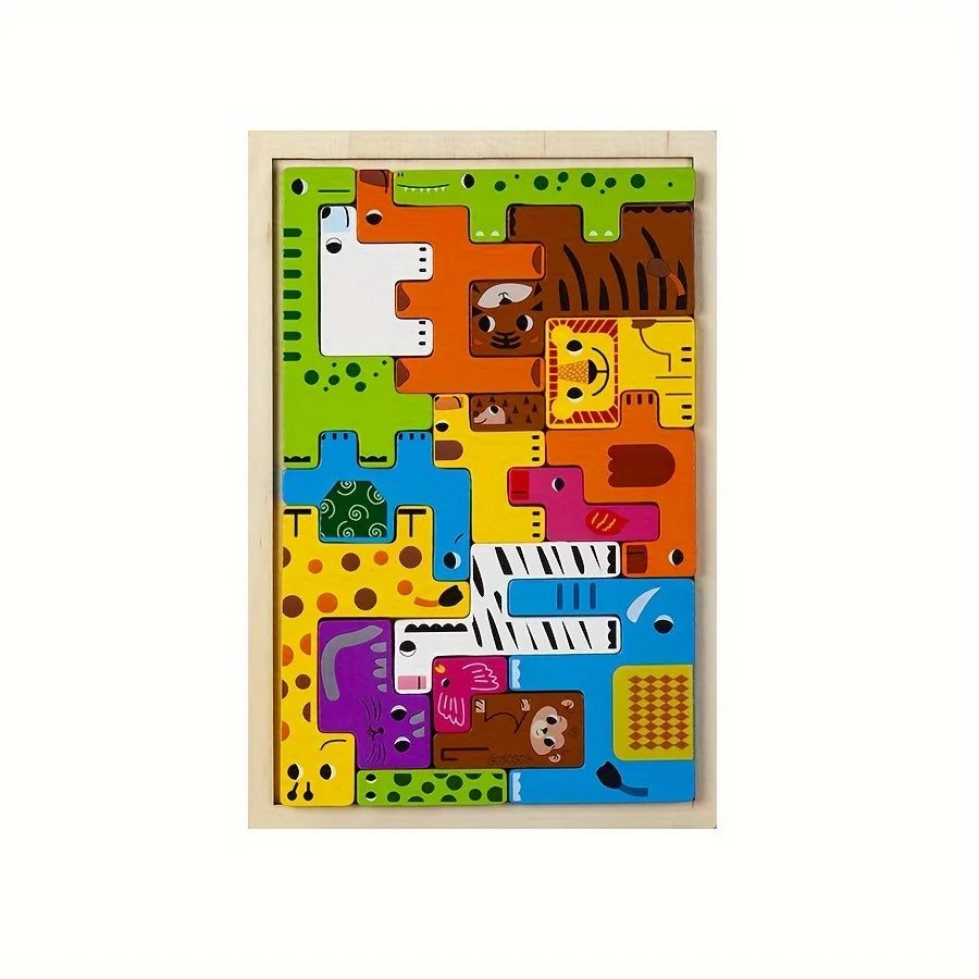 Kids Block Puzzle Set